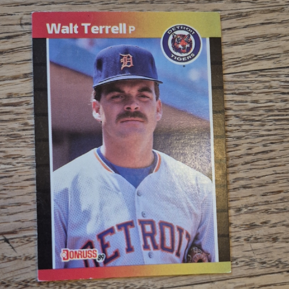 Donruss Baseball Card - Detroit Tigers
